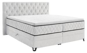 Modern Living Postelja Boxspring Carmen, Krem Barva, 180x200