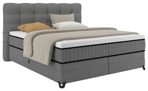 Premium Living Postelja Boxspring Carmen C, Temno Siva, 160x200