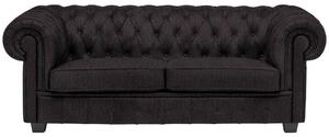 CHESTERFIELD ZOFA, antracit tekstil