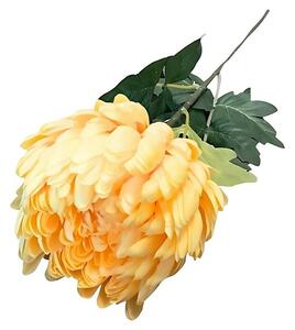 Umetna roža Krizantema (Višina: 66 cm, Rumena)
