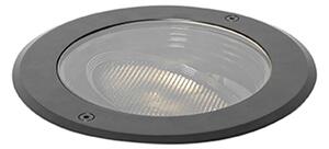 Zunanji tlorisni reflektor črne barve AR111 nastavljiv IP65 - Delux Honey