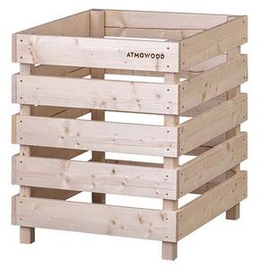 ATMOWOOD Lesen kompostnik 60 x 60 x 70 cm