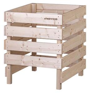 ATMOWOOD Lesen kompostnik 60 x 60 x 70 cm - spodaj odprt