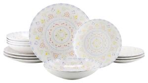 Creatable Jedilni Servis Primavera Pastell, 12-Delni