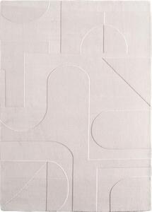 Novel Ravno Tkana Preproga Pompei, Krem Barva, 140x200cm