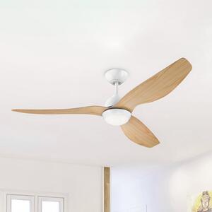 Westinghouse LED stropni ventilator 7316140, DC, tih, 132 cm, zatemnjen, Les, Dnevna soba / jedilnica, Plastika, Sodobni