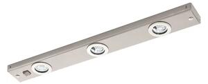 LED SVETILKA ZA KUHINJSKO OMARO 3X2,3W, 780lm, JEKLO/NIKEL MAT KOB 1 93707
