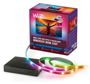PHILIPS WIZ HDMI SYNC BOX ZA OSVETLITVO OZADJA TV + LED TRAK RGB+2700-6500K 8720169078604