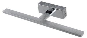 LED stenska svetilka Galerija kromirana kovina širina 41,5 cm IP44