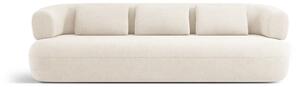 Bež sedežna garnitura iz tkanine bouclé 226 cm Jenny – Micadoni Home