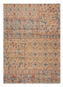 Ročno tkana preproga iz mešanice jute v naravni barvi 160x230 cm Taylor Patchwork – Flair Rugs