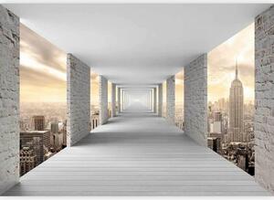 Artgeist Fototapeta Skyward Corridor, 100x70cm