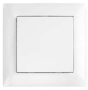 Enojno Stikalo z Okvirjem OSTE JNH006-W WHITE