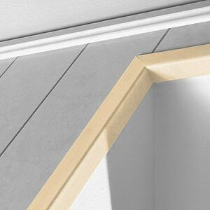 LOGOCLIC Kotna letev javor (260 cm x 28 mm x 28 mm, MDF)