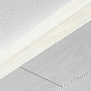 LOGOCLIC Kotna letev bela hruška (260 cm x 35 mm x 35 mm, MDF)