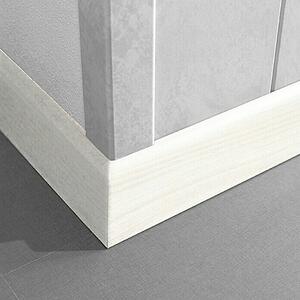 LOGOCLIC Zaključna letev K 58 bela hruška (260 cm x 10 mm x 58 mm, MDF)