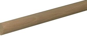 Profiles and more Polkrožna lesena palica (95 cm x 30 mm x 15 mm, Bukev)