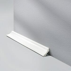 LOGOCLIC Vdolbljena letvica bela (250 cm x 20 mm x 20 mm)