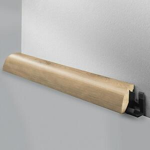 LOGOCLIC Četrtinska palica hrast (260 cm x 23 mm x 29 mm, MDF)