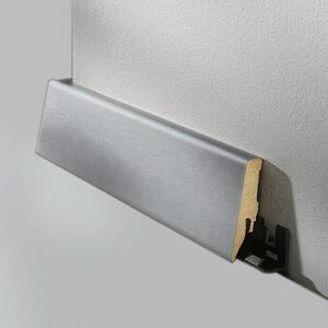 LOGOCLIC Zaključna letev K58 D jeklo (260 cm x 19 mm x 58 mm, MDF)