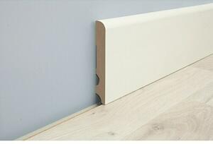 LOGOCLIC Zaključna letev bela (260 cm x 15 mm x 100 mm, MDF)