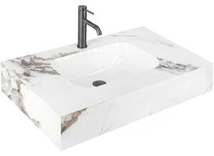 Stenski umivalnik Rea Aresa Cold Jade 80