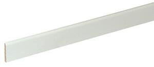 Zaključna letev (240 cm x 5 mm x 29 mm, Bukev, Lakirana površina, Bele barve)