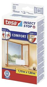 Tesa Insect Stop Mreža za zaščito pred žuželkami Comfort (Š x V: 170 x 180 cm, Bela, Montaža mreže proti mrčesu: Pritrditev z ježkom)