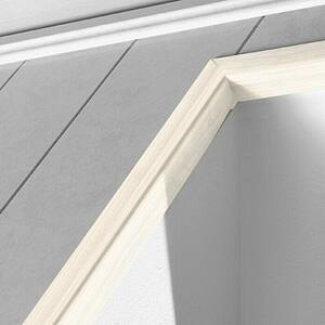LOGOCLIC Kotna letev bukev Donava (260 cm x 28 mm x 28 mm, MDF)