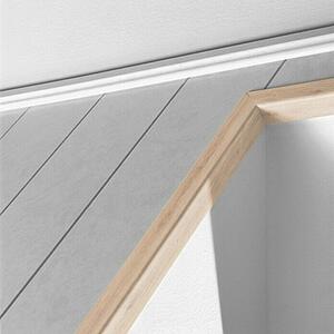 LOGOCLIC Kotna letev hrast Colorado (260 cm x 28 mm x 28 mm, MDF)