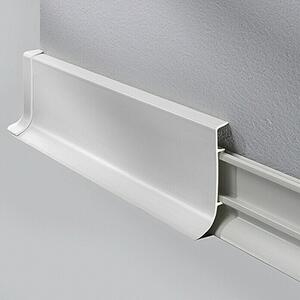 LOGOCLIC Zaključna letev KSL (250 cm x 18,5 mm x 60 mm, Svetlo sive barve)