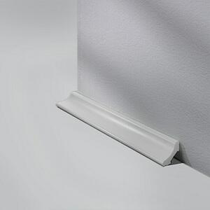 LOGOCLIC Vdolbljena letvica svetlo siva (250 cm x 20 mm x 20 mm)