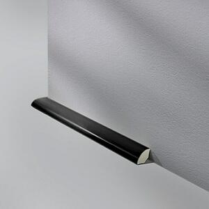 LOGOCLIC Četrtinska palica črna (250 cm x 14 mm x 14 mm)