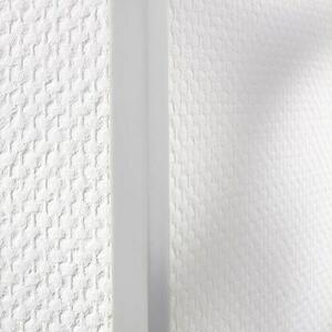 LOGOCLIC Kotna letev svetlo siva (275 cm x 10 mm x 10 mm)