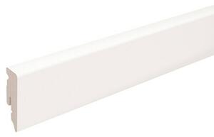 Profiles and more Zaključna letev KU51L Uni bela (240 cm x 15 mm x 50 mm, Plastika)