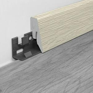 LOGOCLIC Zaključna letev K40 C hrast Sarno (260 cm x 19 mm x 40 mm, MDF)