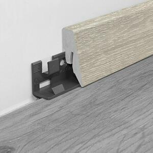 LOGOCLIC Aquaprotect Zaključna letev K40 C hrast Alba (260 cm x 19 mm x 40 mm, MDF)