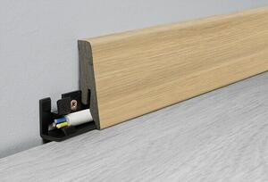 LOGOCLIC Aquaprotect Zaključna letev K58 hrast Sunset (260 cm x 18 mm x 58 mm, MDF/HDF)