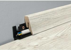 LOGOCLIC Family Zaključna letev K40 C hrast Capua (260 cm x 19 mm x 40 mm, MDF)