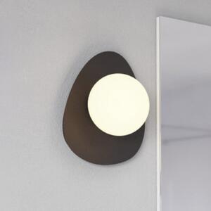 EGLO stropna svetilka CASTROVIDO, črna, 24 cm, 1-žarnica, IP44, G9-LED, Črna, Dnevna soba / jedilnica, Steklo, Globus