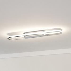 EGLO LED-stropna svetilka CONIVARENA, kromirana, dolžina 69 cm, CCT, Krom, Dnevna soba / jedilnica, Kovina