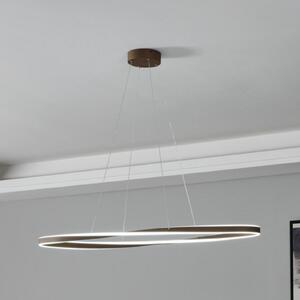 EGLO LED-visoka svetilka CAMEROTA, bronasta, 111 x 38 cm, daljinski upravljalnik, zatemnjen, Bronasta / starinska medenina, Dnevna soba / jedilnica, Aluminij