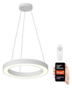 Immax NEO 07091L - LED Zatemnitveni lestenec na vrvici PASTEL LED/52W/230V 60 cm bela