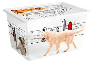 Keter Zaboj za shranjevanje Pets Collection (Do x Š x V: 38,5 x 55 x 30 mm, Plastika)
