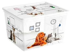 Keter Zaboj za shranjevanje Pets Collection (Do x Š x V: 40 x 34 x 25 mm, Plastika)