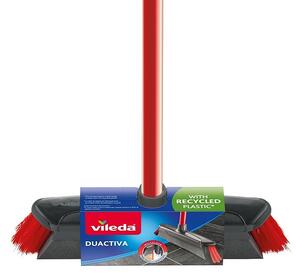 Vileda Superfeger Zunanja metla Antistaub Duo (S teleskopsko palico, Material ščetin: Sintetika, Širina metle: 35 cm)