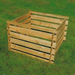 Werth Holz Kompostnik (500 l, 100 x 100 x 60 cm)