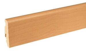 Profiles and more Zaključna letev SU60L parjena bukev (250 cm x 19 mm x 58 mm, Smreka, bukev)