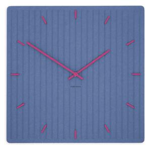 Stenska ura Luxhora Lineara Dark Blue 10 barv kazalcev