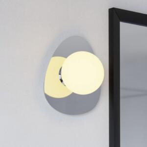 EGLO stropna svetilka CASTROVIDO, krom, 24 cm, 1-žarilna, IP44, G9-LED, Krom, Dnevna soba / jedilnica, Steklo, Globus